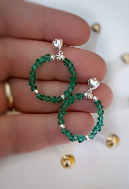 ABPL000652 AROS CRISTAL CHECO VERDE SECO P900