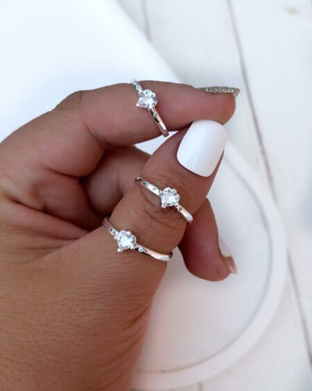 ANIP000462 ANILLO CUBIC CORAZON