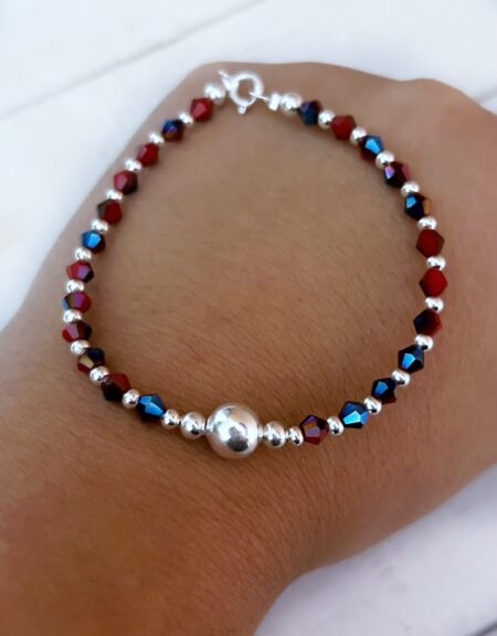 PUPL000581 PULSE BICONO MIX COLORES ROJOS Y AZUL