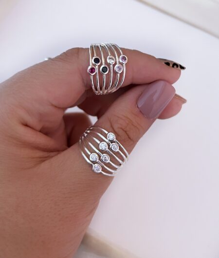 ANIP000518 ANILLO MIL VUELTAS CUBICS
