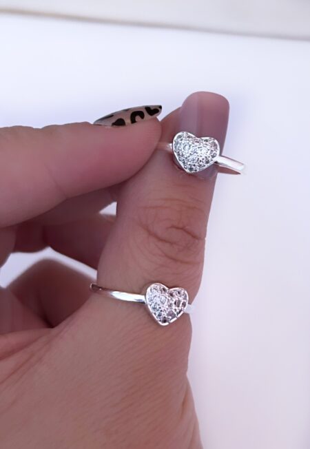 ANIP000516 ANILLO CORAZON CIRCONIA