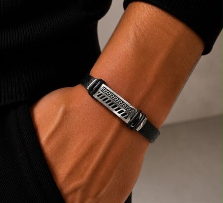 PUQ00017 PULSE ACERO HOMBRE GUARDA Y CUERINA
