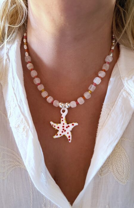 COLLAR ESTRELLA DE MAR BLACA CONJPL000652