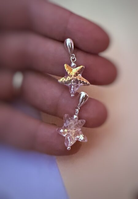 AROS ESTRELLA DE MAR MURANO TORNASOL ROSA ABPL000863