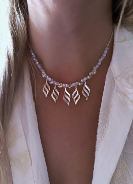 GARGANTILLA CON ORUGAS COLGANTES CONJPL000668